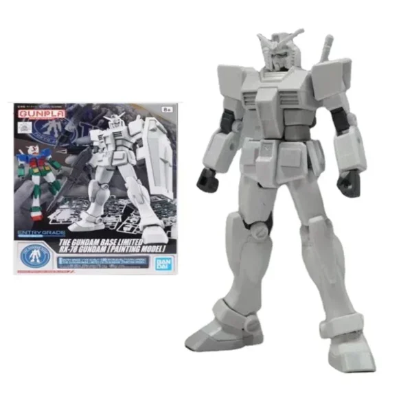 Bandai Original Gundam Model Limited EG RX-78-2 DIY edition Movable Anime Action Figure Collection Model Toys Gift