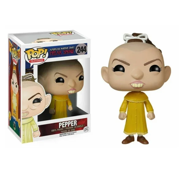 Funko pop Television Pepper #244 Freak Show American Horror Story Vinyl Action & Toy Figures Collectible Model Toy for Children