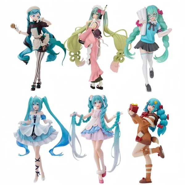 Luminasta Bu-Ta Handheld For The 16th Anniversary Of Japanese Spot Hatsune Miku Pvc Figurine Collectible Model Toy Birthday Gift
