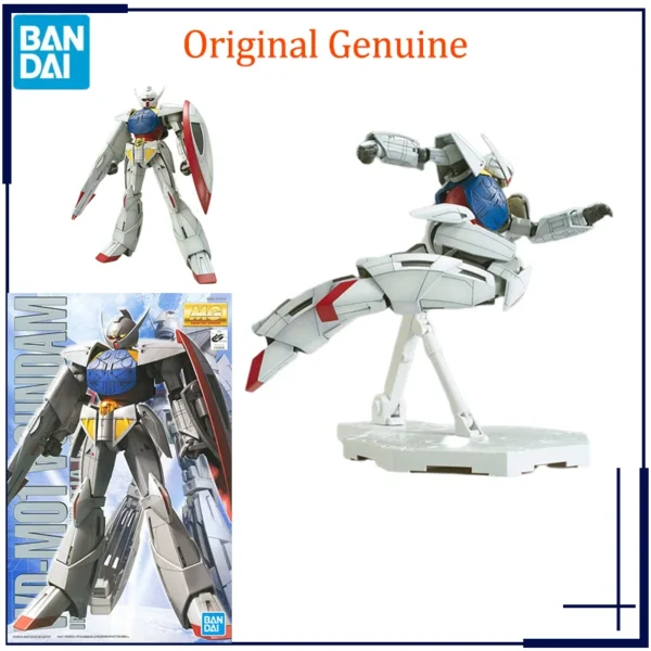 Original Genuine MG 1/100 WD-M01 Turn A Gundam Bandai Anime Model Toys Action Figure Gifts Collectible Ornaments