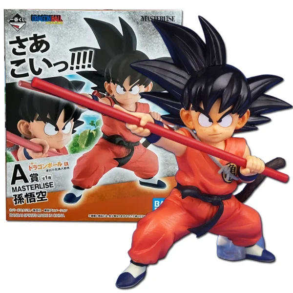 15CM Anime Dragon Ball Son Goku Figure MASTERLISE Martial Arts Tournament Standing Stick Model Toy Hobbies Action Figure Gifts