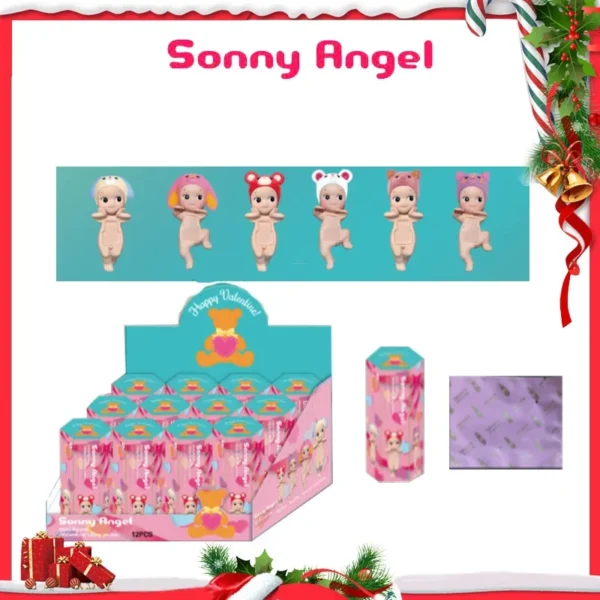 Sonny Angel Blind Box Cute Animals Mini Figure Mystery Box Cute Dolls Car Phone Decoration Lucky Surprise Christmas Toy Gifts