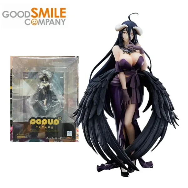 Original GSC POP UP PARADE Overlord Anime Figure Albedo Action Figure Toys for Boys Girls Kids Children Birthday Gifts