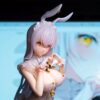 26cm/10.24in Realistic Anime Bunny Doll Figurine with Lingerie Outfit - Male/Female Collectible PVC Statue, Male/Female Body Proportions, Detailed Costume, Action Figure Body, Anime Character Action Figure, Anime Action Figure, Anime Action Figures, Actio